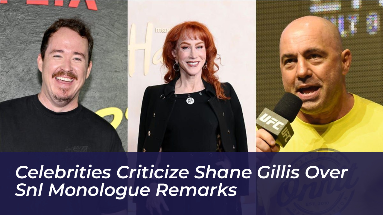 celebrities criticize shane gillis over snl monologue remarks Hi0D