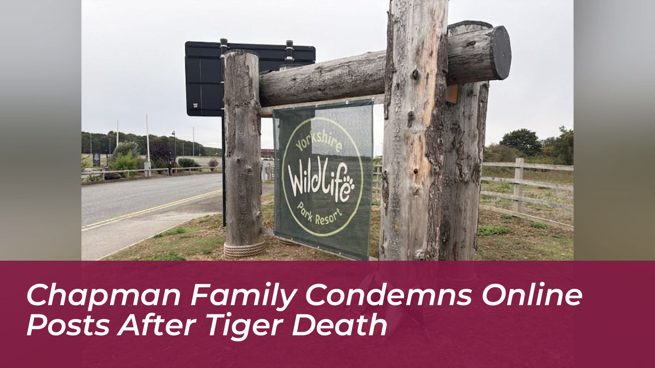 chapman family condemns online posts after tiger death D8Qb
