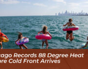 chicago records 88 degree heat before cold front arrives nSqT
