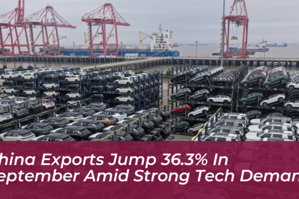 china exports jump 36 3 in september amid strong tech demand fVK6