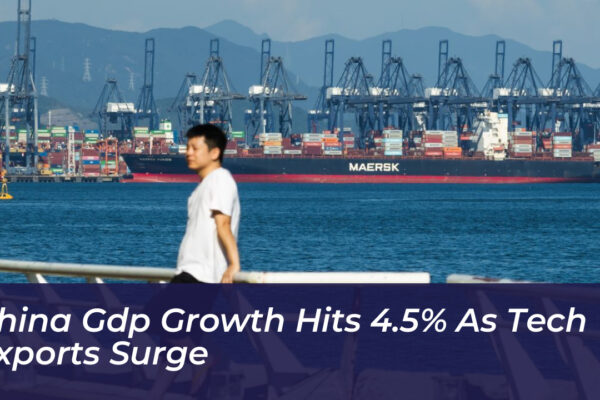 china gdp growth hits 4 5 as tech exports surge CS7l