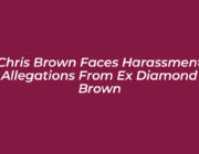 chris brown faces harassment allegations from ex diamond brown NEpy