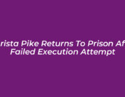 christa pike returns to prison after failed execution attempt LOxS