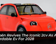 citroen revives the iconic 2cv as an affordable ev for 2028 YMQC