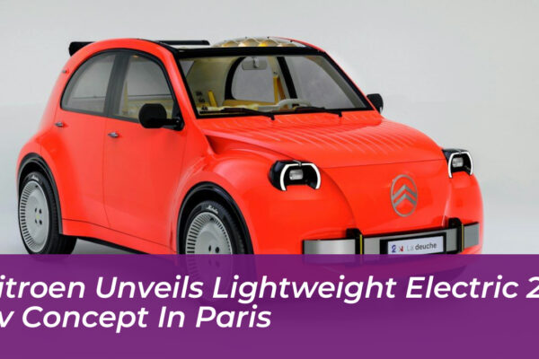 citroen unveils lightweight electric 2 cv concept in paris O25u