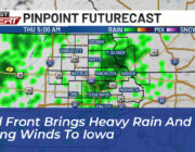 cold front brings heavy rain and strong winds to iowa 0mqe
