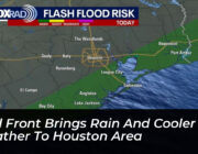 cold front brings rain and cooler weather to houston area cwX0