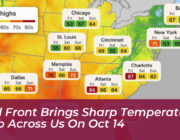 cold front brings sharp temperature drop across us on oct 14 tqoI