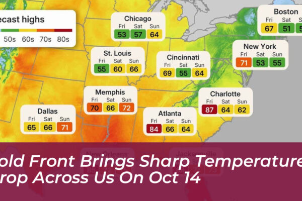 cold front brings sharp temperature drop across us on oct 14 tqoI