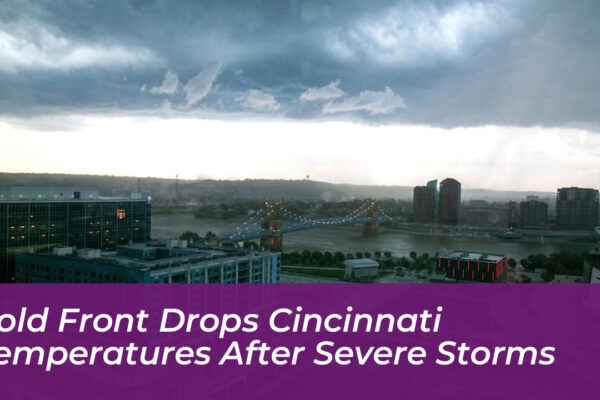 cold front drops cincinnati temperatures after severe storms EOC2
