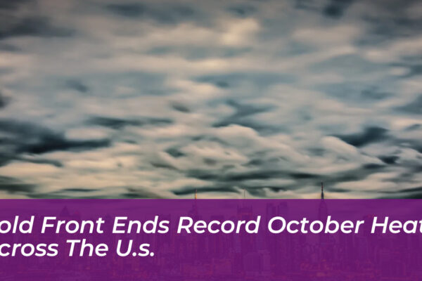 cold front ends record october heat across the u s cbZC