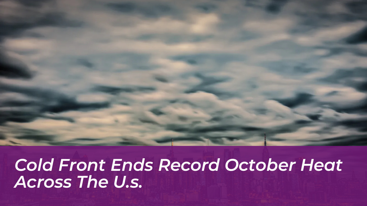 cold front ends record october heat across the u s cbZC
