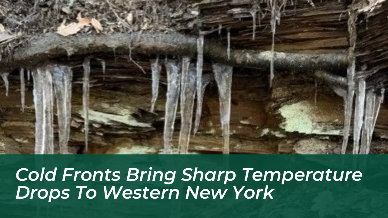 cold fronts bring sharp temperature drops to western new york
