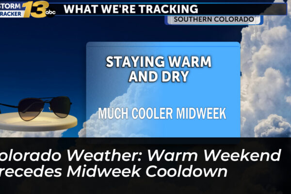 colorado weather warm weekend precedes midweek cooldown x0ss