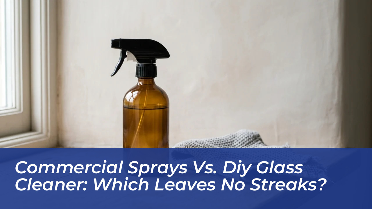 commercial sprays vs diy glass cleaner which leaves no streaks 1UIp