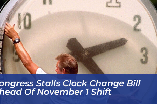 congress stalls clock change bill ahead of november 1 shift eUOW