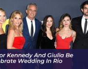 conor kennedy and giulia be celebrate wedding in rio UkTT