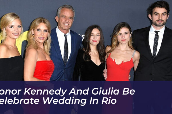 conor kennedy and giulia be celebrate wedding in rio UkTT