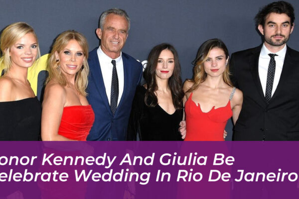 conor kennedy and giulia be celebrate wedding in rio de janeiro Utwh