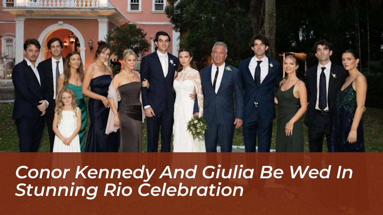 conor kennedy and giulia be wed in stunning rio celebration LYGJ