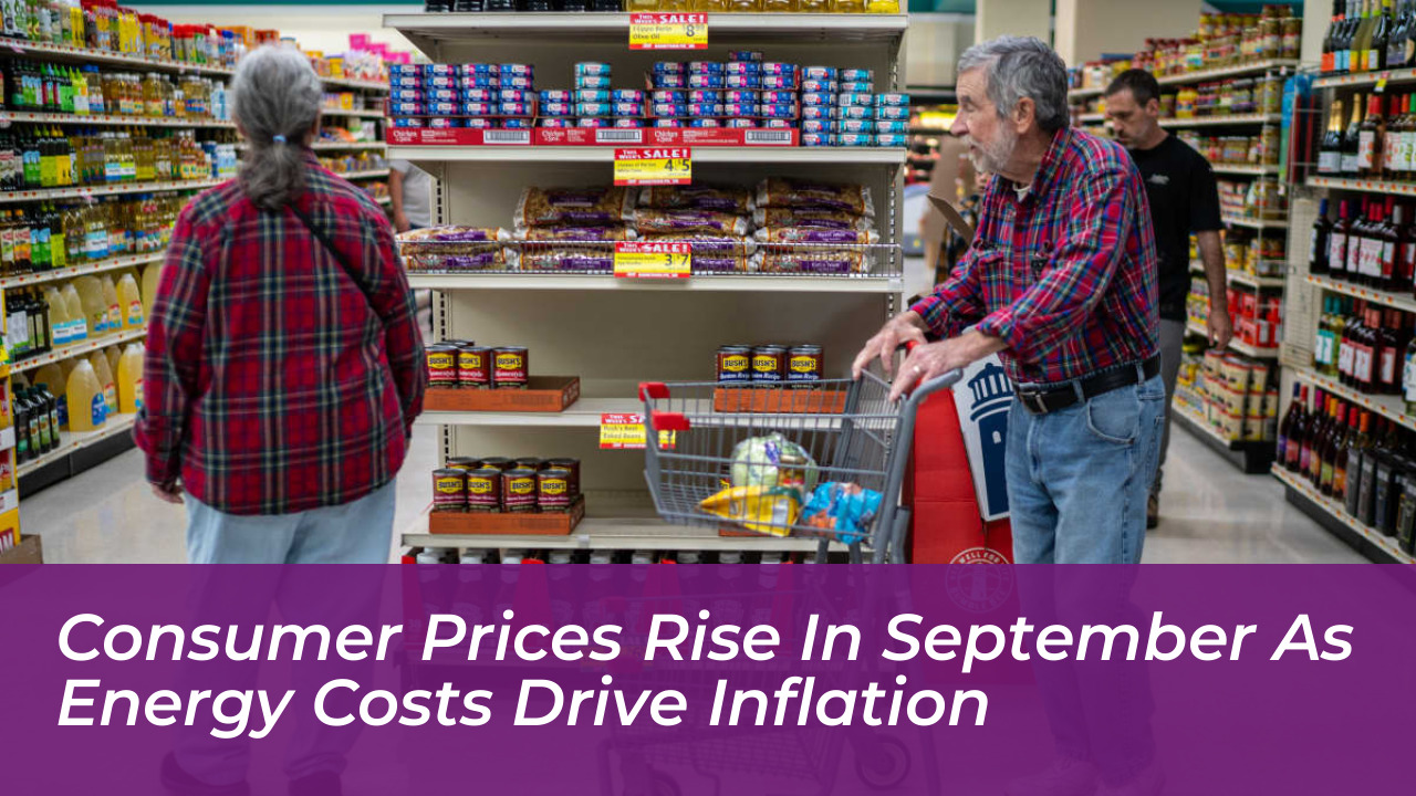 consumer prices rise in september as energy costs drive inflation Vtvt
