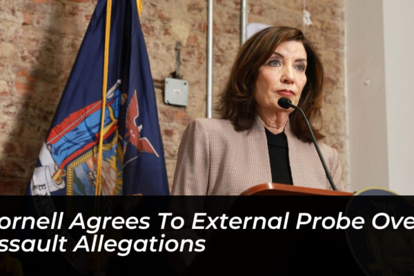 cornell agrees to external probe over assault allegations sXpl