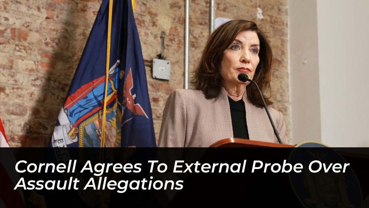 cornell agrees to external probe over assault allegations sXpl