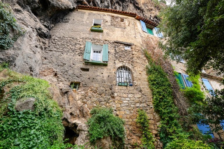 George Clooney Plans Upscale Italian Restaurant in France 5 Cotignac Provence Village Street Architecture