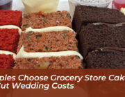 couples choose grocery store cakes to cut wedding costs 5plV