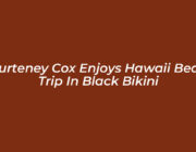 courteney cox enjoys hawaii beach trip in black bikini 0f4c
