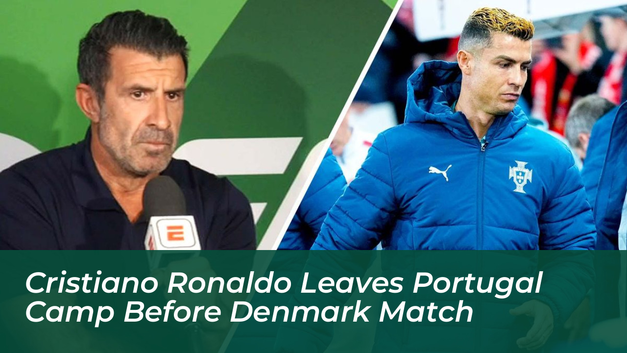 cristiano ronaldo leaves portugal camp before denmark match 3eJr