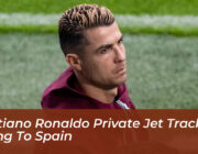 cristiano ronaldo private jet tracked flying to spain IKVO