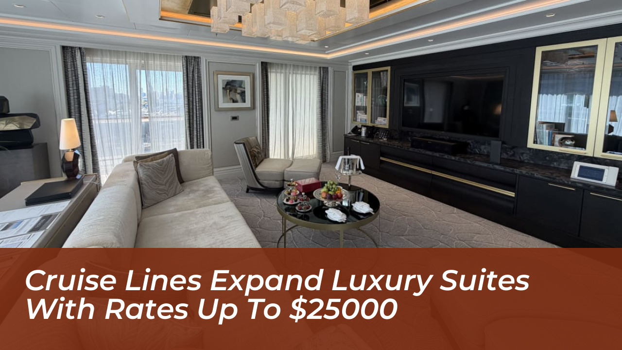 cruise lines expand luxury suites with rates up to 25000 Tnsd