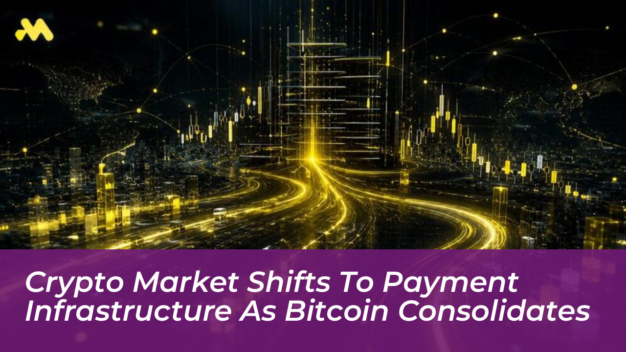 crypto market shifts to payment infrastructure as bitcoin consolidates jbEN