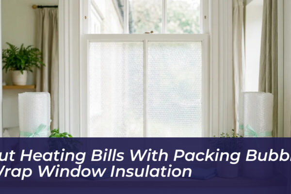 cut heating bills with packing bubble wrap window insulation yUso