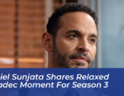 daniel sunjata shares relaxed karadec moment for season 3 7k7i