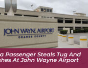 delta passenger steals tug and crashes at john wayne airport T2cz