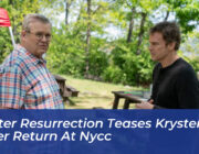 dexter resurrection teases krysten ritter return at nycc ZOrq