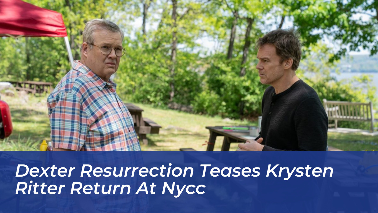 dexter resurrection teases krysten ritter return at nycc ZOrq