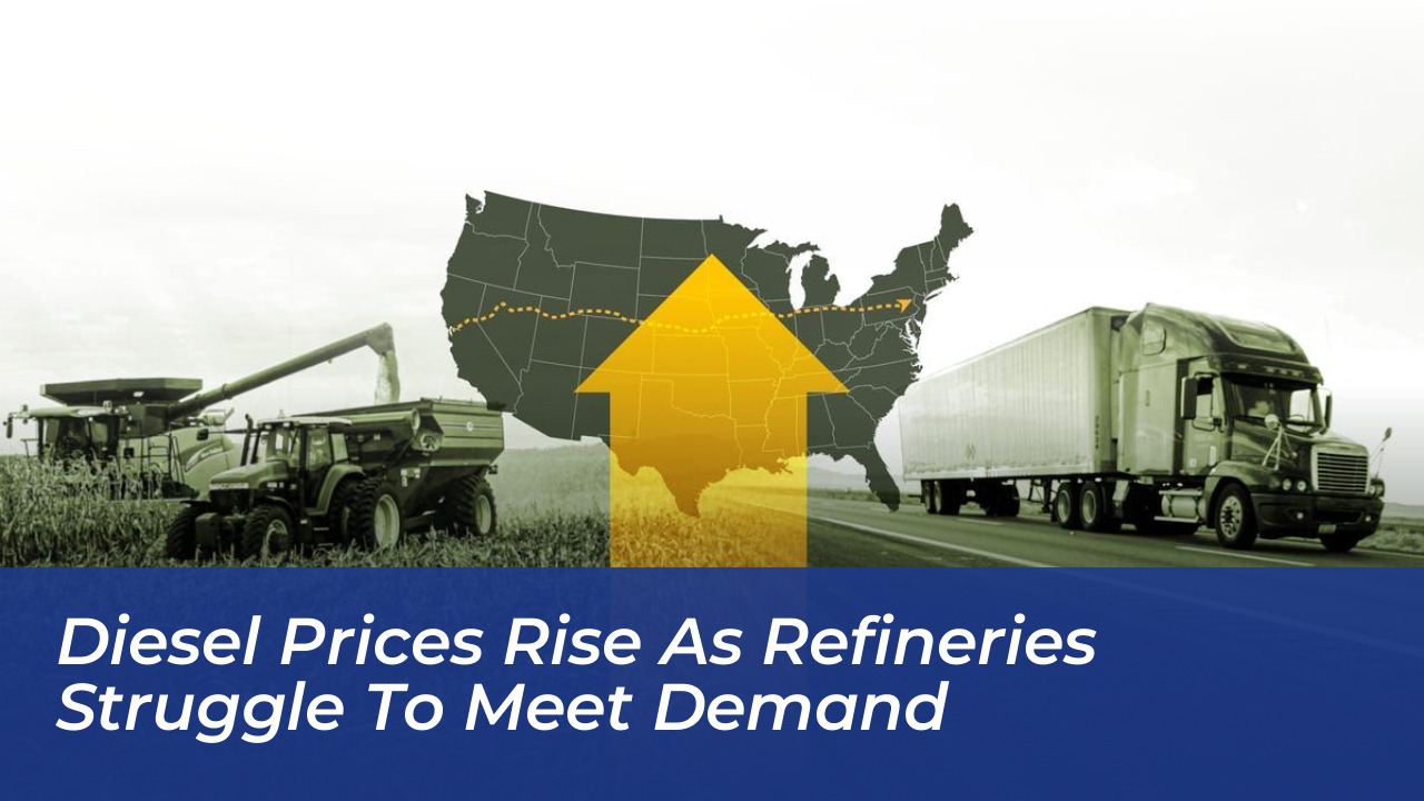 diesel prices rise as refineries struggle to meet demand 5jzK