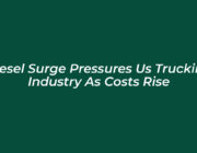 diesel surge pressures us trucking industry as costs rise YUDg