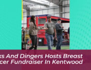 dinks and dingers hosts breast cancer fundraiser in kentwood lKEC