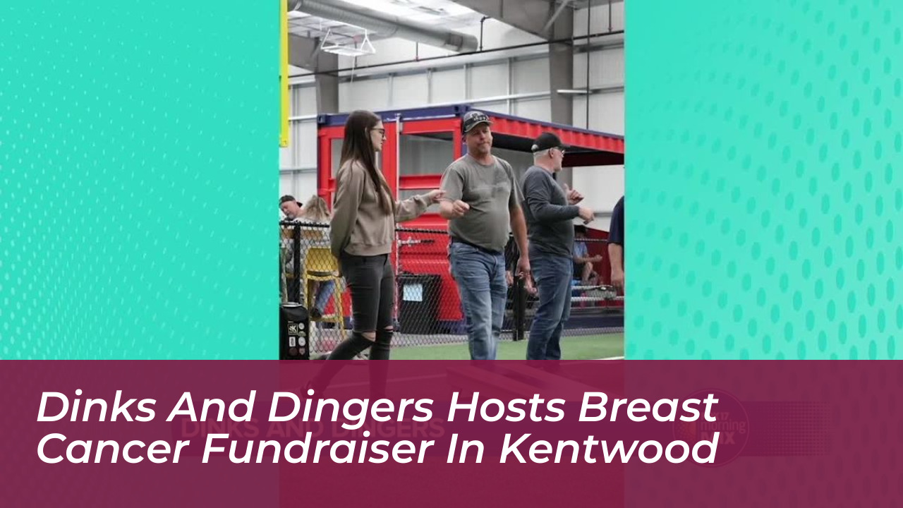 dinks and dingers hosts breast cancer fundraiser in kentwood lKEC