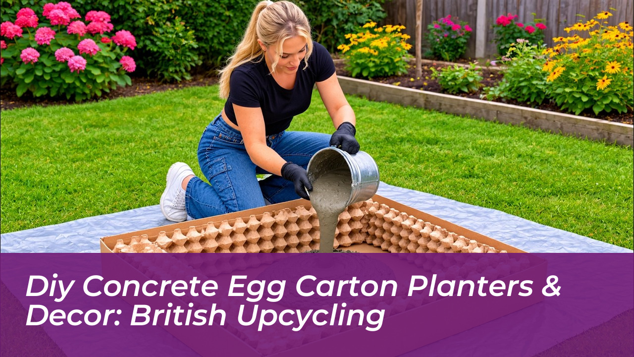 diy concrete egg carton planters decor british upcycling g1pR