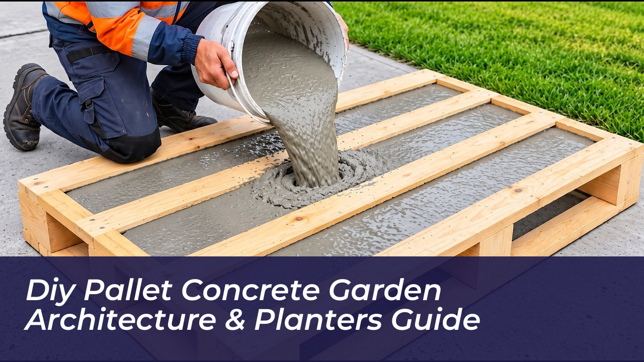diy pallet concrete garden architecture planters guide bfTg