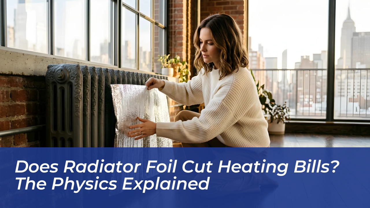 does radiator foil cut heating bills the physics explained 5GGp