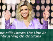 donna mills draws the line at toothbrushing on onlyfans EaK3