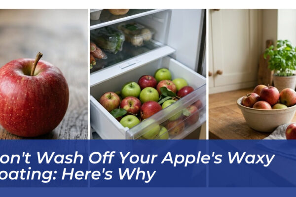 dont wash off your apples waxy coating heres why a75G