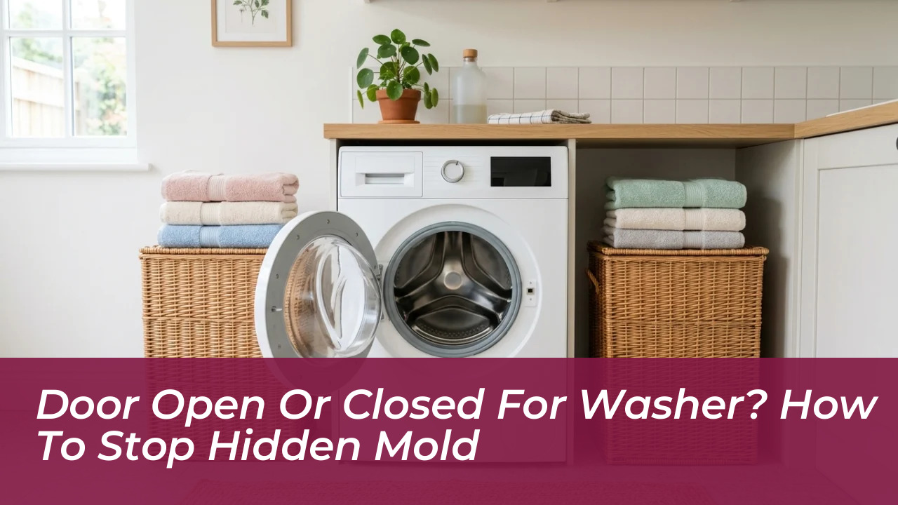 door open or closed for washer how to stop hidden mold ltoO