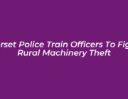 dorset police train officers to fight rural machinery theft 8pfT